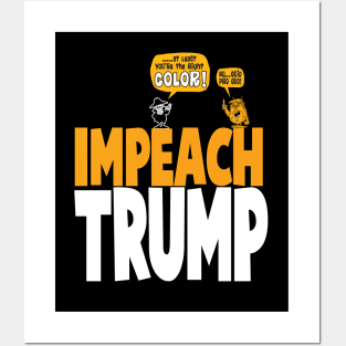 Impeach Trump Posters and Art